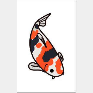 Cute Koi Fish Posters and Art